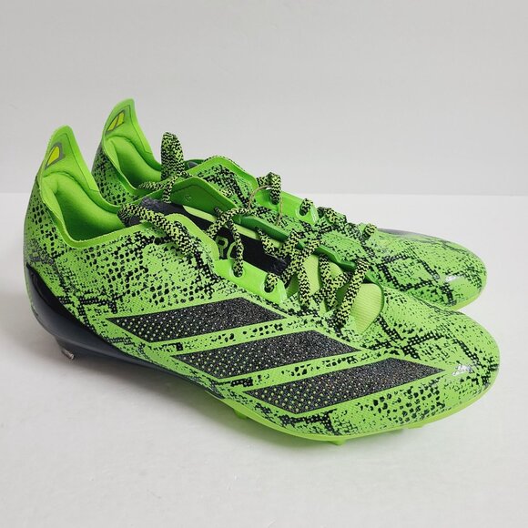 NEW Adidas Adizero Electric 2 Exotic Speed Football Cleats IE3896 Size 11 Green main image 6